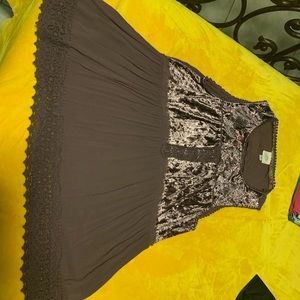 Fit and flare boho top